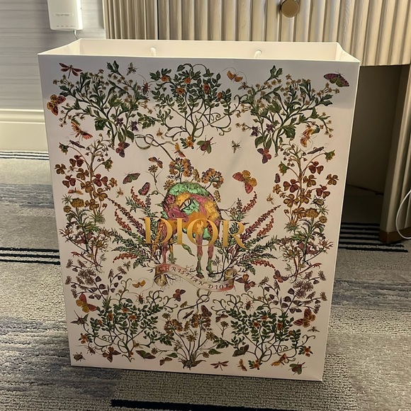 AUTHENTIC DIOR SHOPPING BAG - Picture 1 of 3